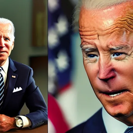 Image similar to joe biden in half life ending, half life ending screenshot