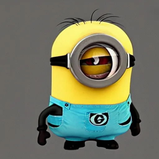 Prompt: a minion photorealistic, photography