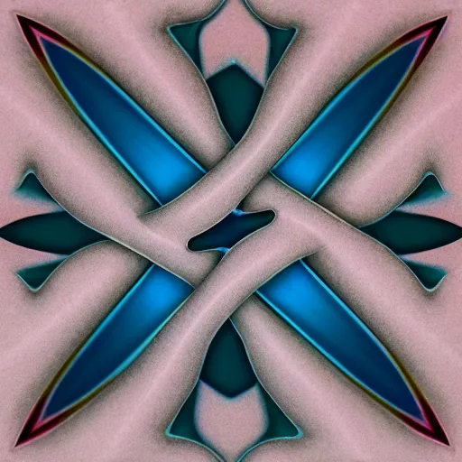 Image similar to four way symmetry!! fractals worlds, ultra realistic, renderman, 4 k, trending on artstation