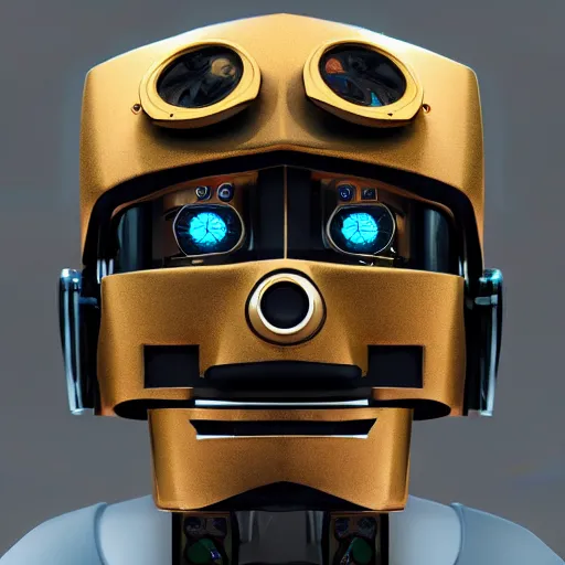 Image similar to hiphop gangsta robot, with grillz, led screens, expressive, photo realistic, dramatic cinematic lighting, octane render, 4 k, ultra detailed