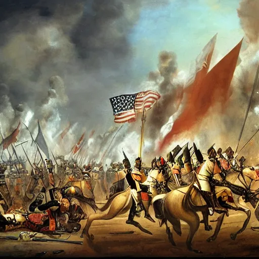 Prompt: the last Napoleonic war