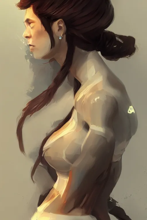 Image similar to Trending on ArtStation, NIXEU, Female, Girl, Woman