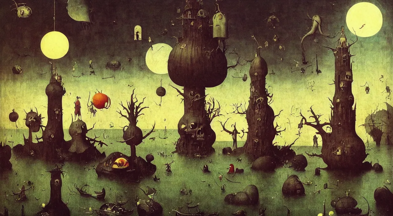 Prompt: single flooded simple!! skull gourd tower anatomy, very coherent and colorful high contrast masterpiece by norman rockwell franz sedlacek hieronymus bosch dean ellis simon stalenhag rene magritte gediminas pranckevicius, dark shadows, sunny day, hard lighting