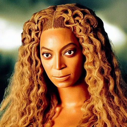 portrait of Beyoncé Knowles as Lady Galadriel in the | Stable Diffusion ...