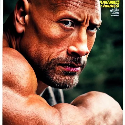 Image similar to Dwayne Johnson as samurai , photograph, natural light, sharp, detailed face, magazine, press, photo, Steve McCurry, David Lazar, Canon, Nikon, focus