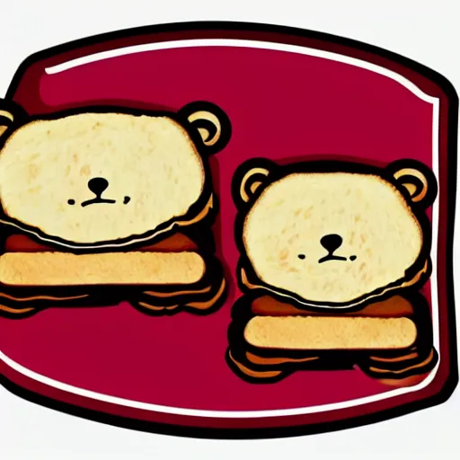 Prompt: two bears making sandwiches, photorealistic, very detailed, award winning photo, masterpiece