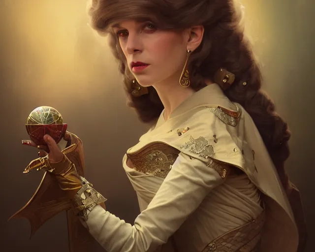 Image similar to photography of sacha goldberger, deep focus, d & d, fantasy, intricate, elegant, highly detailed, digital painting, artstation, concept art, matte, sharp focus, illustration, hearthstone, art by artgerm and greg rutkowski and alphonse mucha