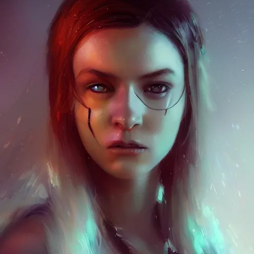 Prompt: a sensual portrait of a female huggy wuggy from poppy playtime video game, oil painting, Greg Rutkowski, Charlie Bowater, Beeple, unreal 5, DAZ, hyperrealistic, octane render, RPG portrait, dynamic lighting, fantasy art, beautiful face