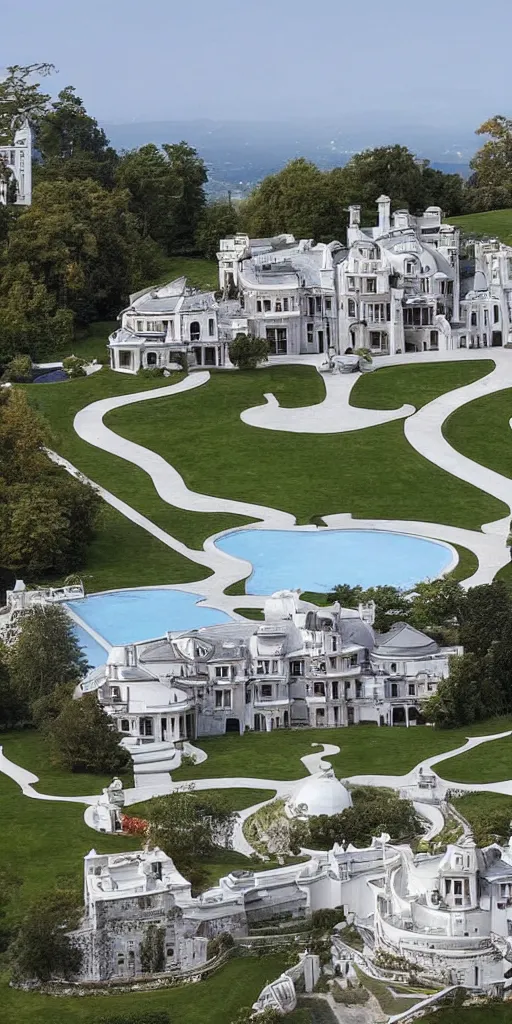 Image similar to a mansion designed by Porsche