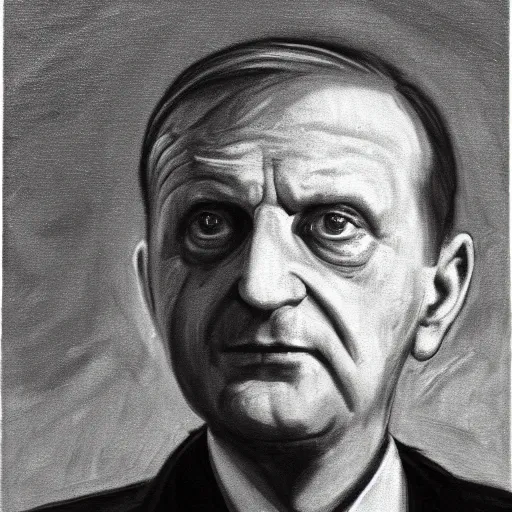 Prompt: portrait of olof palme