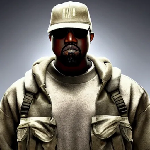 Prompt: Kanye west in MW2