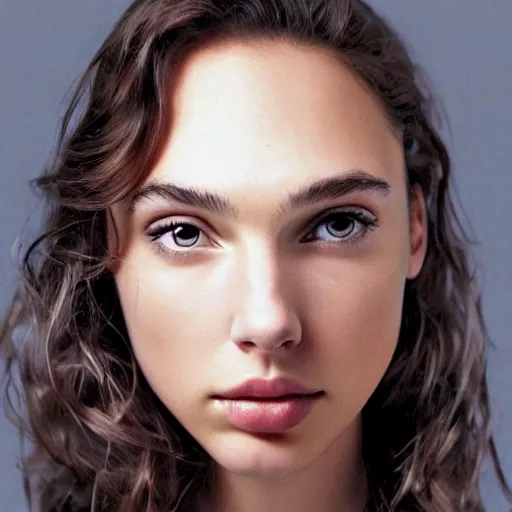 Prompt: a masterpiece portrait photo of a beautiful young woman who looks like an innuit gal gadot, symmetrical face