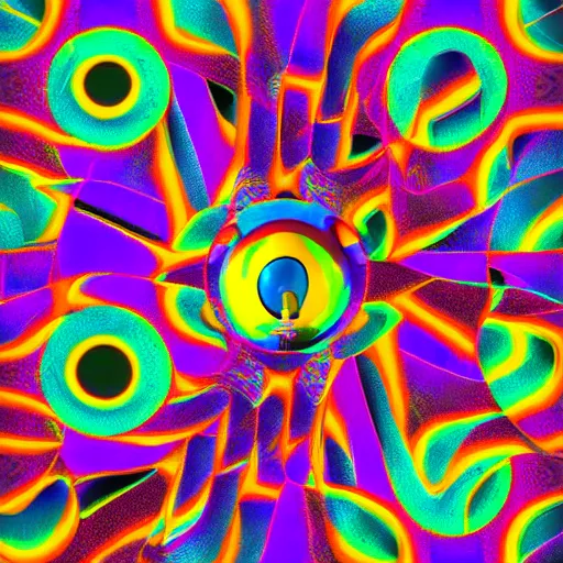 Prompt: sonic lsd adventure psychedelic patterns professional photo award winning