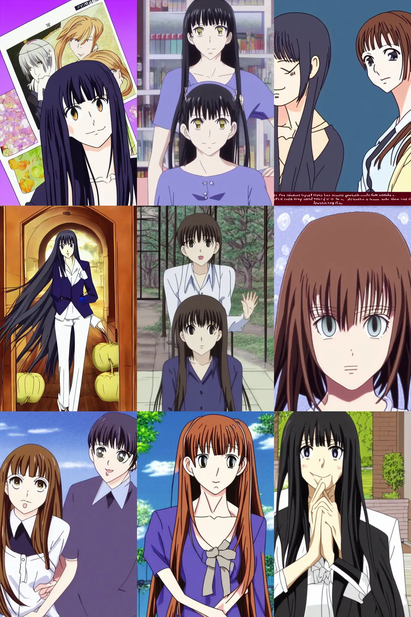 anne hathaway in fruits basket anime by natsuki