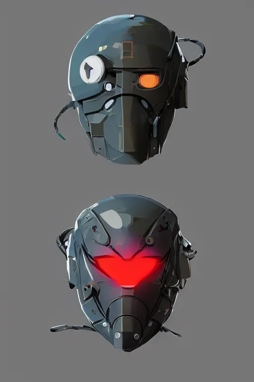 Image similar to robot ninja mask helmet metal gear solid training suit swat commando, aesthetic octane render, 8 k hd resolution, by ilya kuvshinov and cushart krentz and gilleard james, by carl warner and jim woodring, trending on artstation : 1. 5, sweet joy harmony color scheme