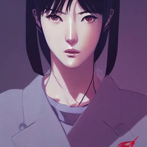 Prompt: jun ji hyun, very very anime!!!, fine - face, realistic shaded perfect face, fine details. anime. realistic shaded lighting poster by ilya kuvshinov katsuhiro otomo ghost - in - the - shell, magali villeneuve, artgerm, jeremy lipkin and michael garmash and rob rey