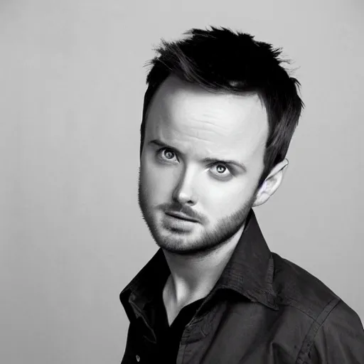 Prompt: young skinny Aaron Paul