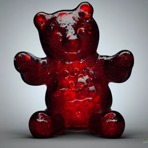 Giant Gummy Bear (Red) - Themed Props, Décor & Props - Pacific