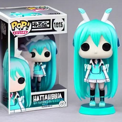 Image similar to hatsune miku funkopop