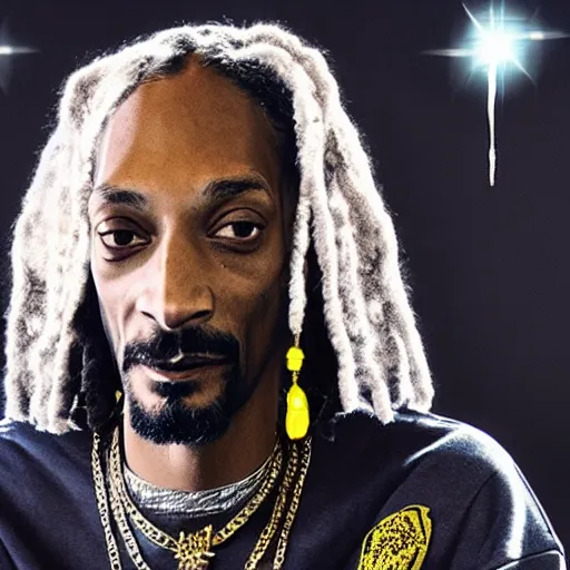 Prompt: photo of Snoop Dogg as a wizard, 4k