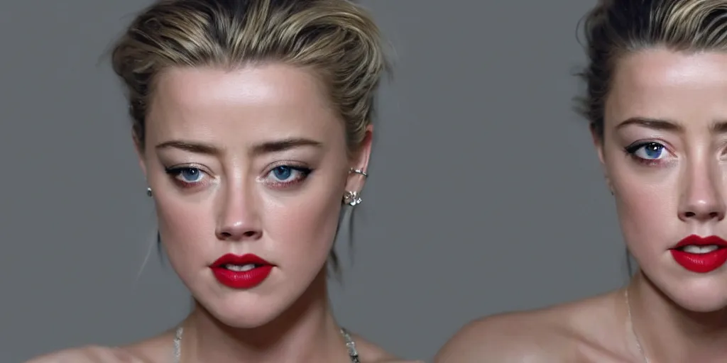 Image similar to amber heard poops on a bed, motion blur, real life, spotted, leaked, ultra realistic face, accurate, 4 k, movie still, uhd, sharp, detailed, cinematic, render, modern