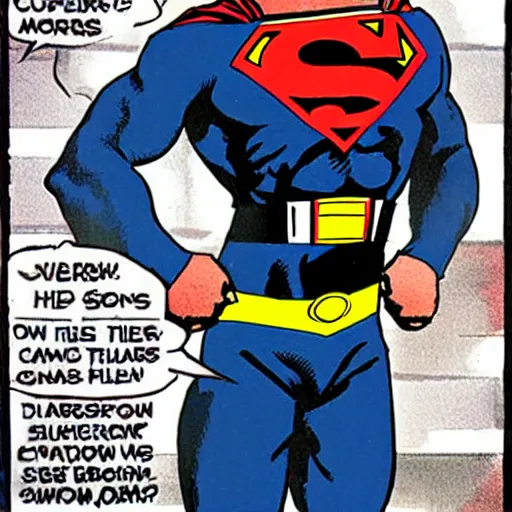 Image similar to chuck Norris as superman