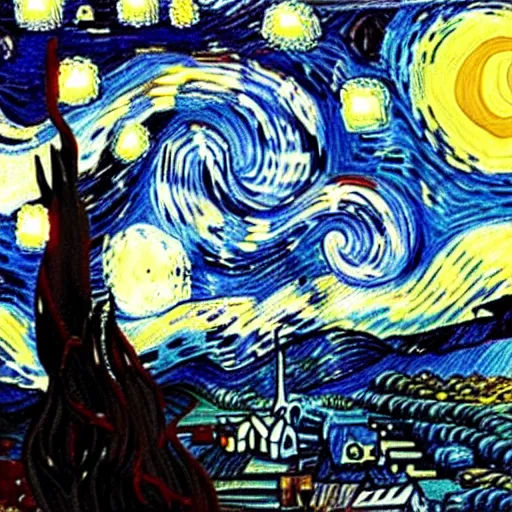 Prompt: peter griffin in starry night painting in the style of dali