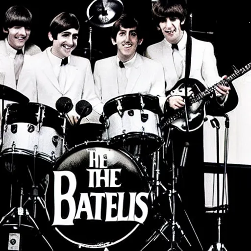 Image similar to the beatles as a big band