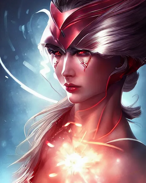 Prompt: The successful warrior is the average man with laser-like focus, artwork by artgerm, battle, Amazon woman, elegant, seductive, full shot