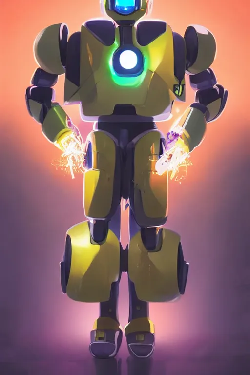 Image similar to metabots medabots medarotto medarot robot minimalist comics helmet mask neon cybereye, behance hd by jesper ejsing, by rhads, makoto shinkai and lois van baarle, ilya kuvshinov, rossdraws global illumination ray tracing hdr radiating a glowing aura