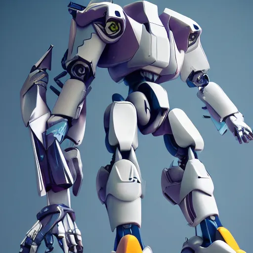 Prompt: digimon mecha, mecha suit, futuristic, octane render