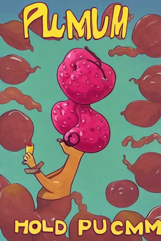 Image similar to plumbus with extra bus, hold the plum