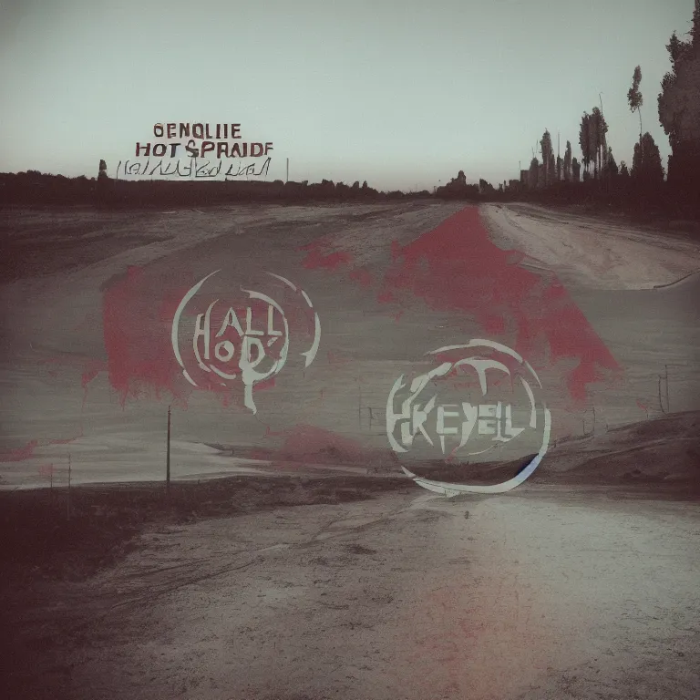 boards of canada hell sightseeing album cover, film, Stable Diffusion