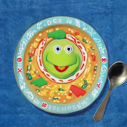 Image similar to muppet alphabet soup