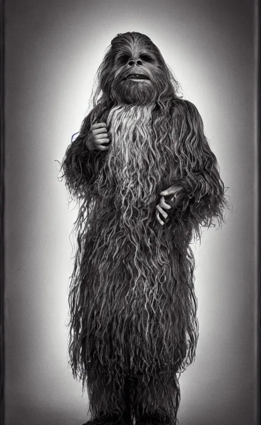 Image similar to portrait of the jew chewbacca, israel, kosher, hava nagila