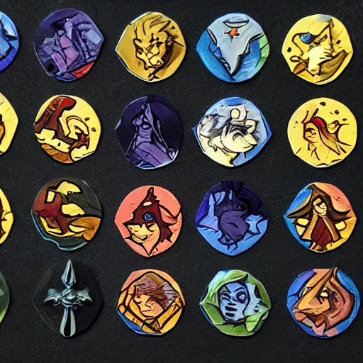 Image similar to dnd heroes tokens