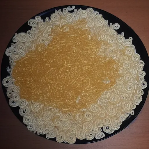Image similar to (((((((Ramen)))))) with ((((((noodles))))) made of RCA cables!!!!!!! RCA cables!!!!!!!!!, 35mm film