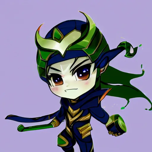 Loki fan art chibi : r/Marvel