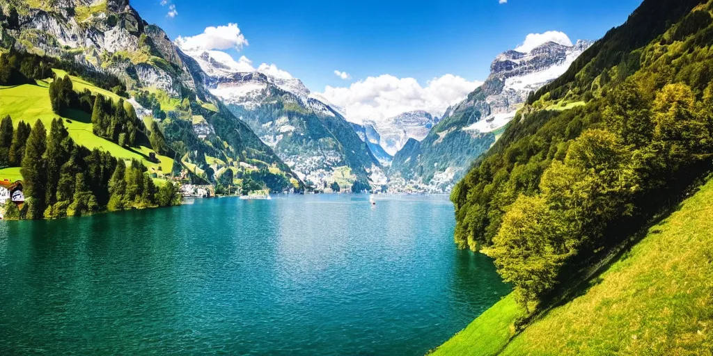 Image similar to Beautiful Switzerland landscape