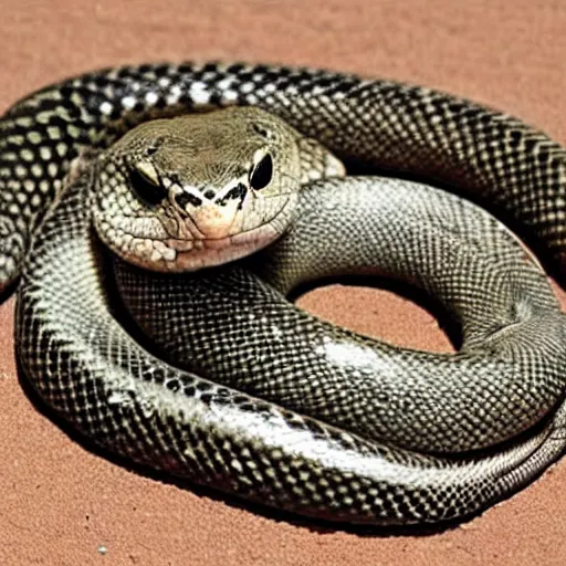 Image similar to cutest snake in the world