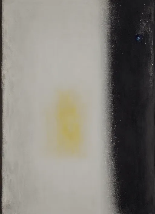 Image similar to beautiful abstract composition in middle rest is clean white canvas by eddie martinez and pat steir and hilma af klint, dripping paint, washy brush, oil on canvas, matte painting, rendered in octane, altermodern, masterpiece