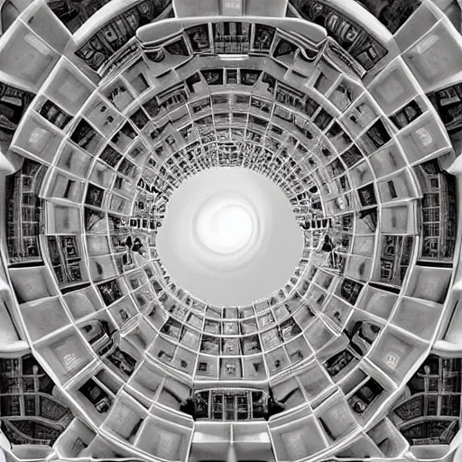 Image similar to “Escher infinity palace”