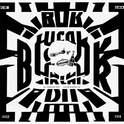 Image similar to black on white graphic design in style of david rudnick, eric hu, acid, y 2 k