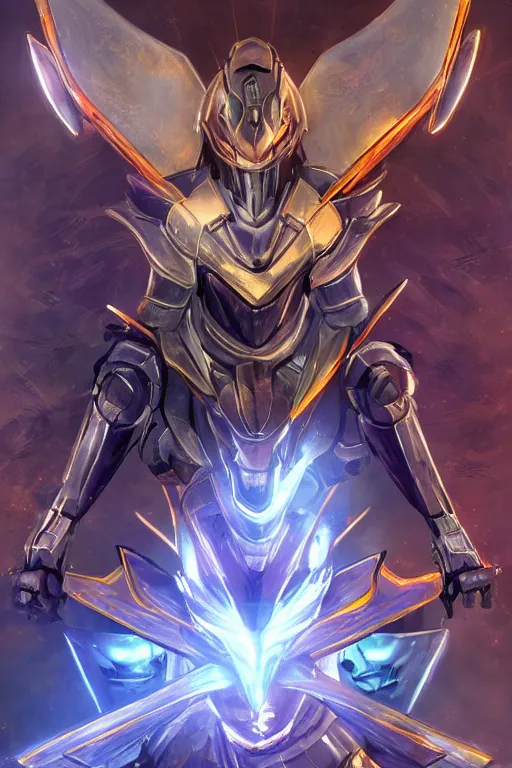 Image similar to helmet armor guardian destiny in witch queen illumination ray tracing hdr fanart arstation by sung choi robot ninja mask and eric pfeiffer and gabriel garza and casper konefal