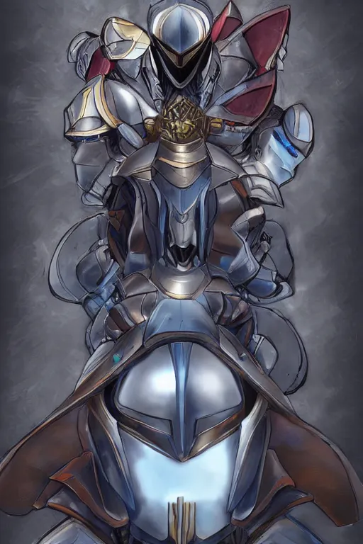 Image similar to helmet armor guardian destiny in witch queen illumination ray tracing hdr fanart arstation by sung choi robot ninja mask and eric pfeiffer and gabriel garza and casper konefal