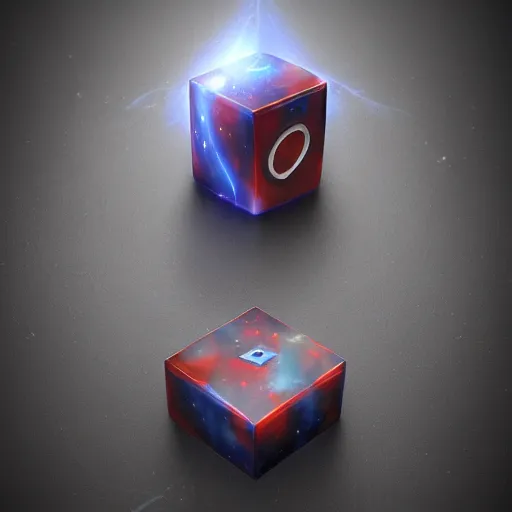 Image similar to darkseid's cosmic dice, dc comics, 4 th world, 3 d octante render