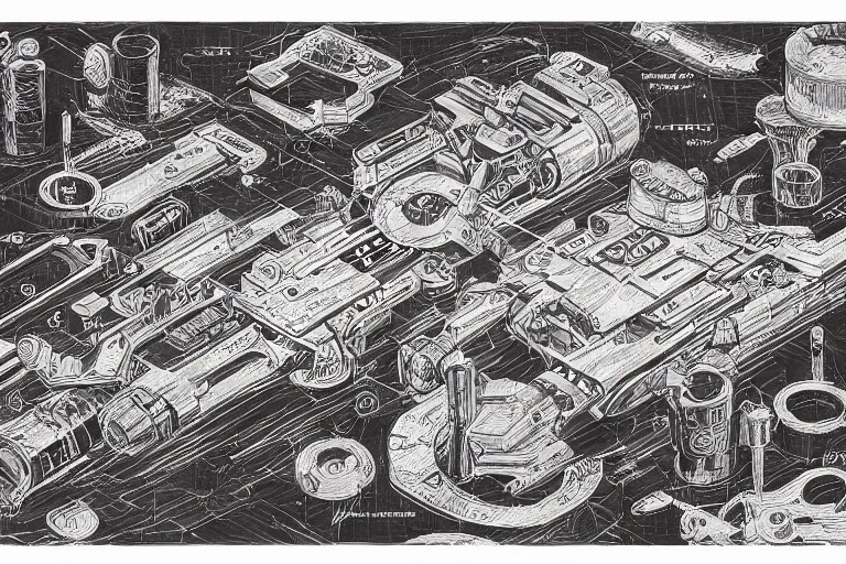 Prompt: intricate and dramatic sketch of a block diagram, showing that a small secret group is responsible for making all major decisions in world politics, evil, insidious, hyperdetailed, 80mm lens, by Greg Rutkowski and guweiz, white and red ink sketch on black paper