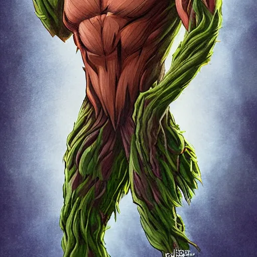 Prompt: buff Groot