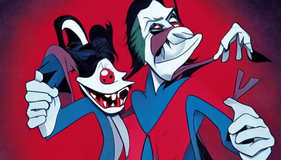 Prompt: morbius in a disney movie