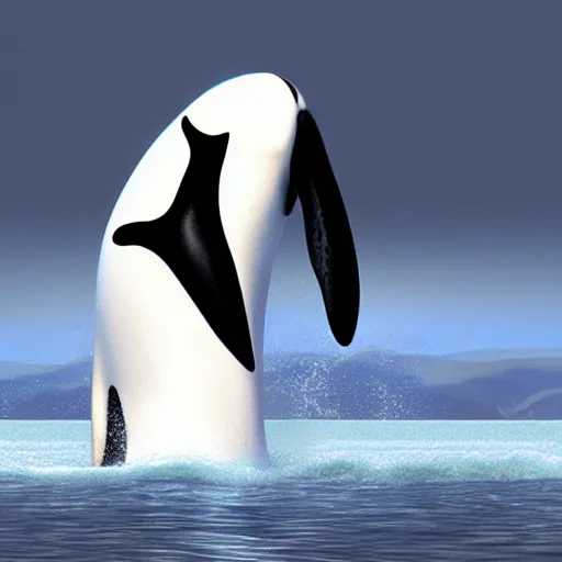 Prompt: orca photorealistic